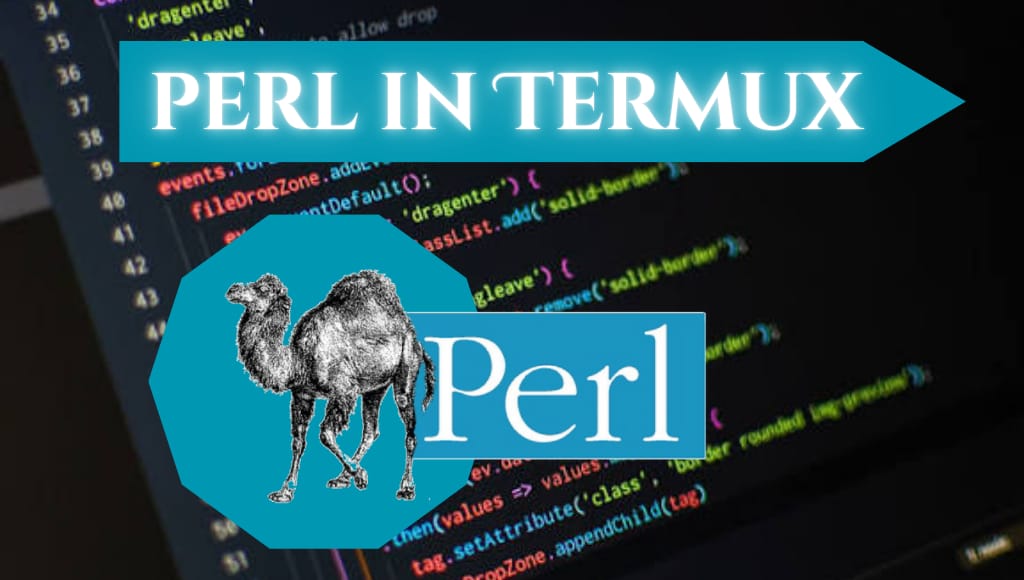 Perl in Termux installation and basic commands