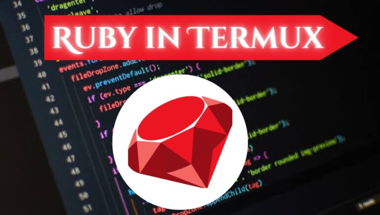 Ruby in Termux installation and basic commands