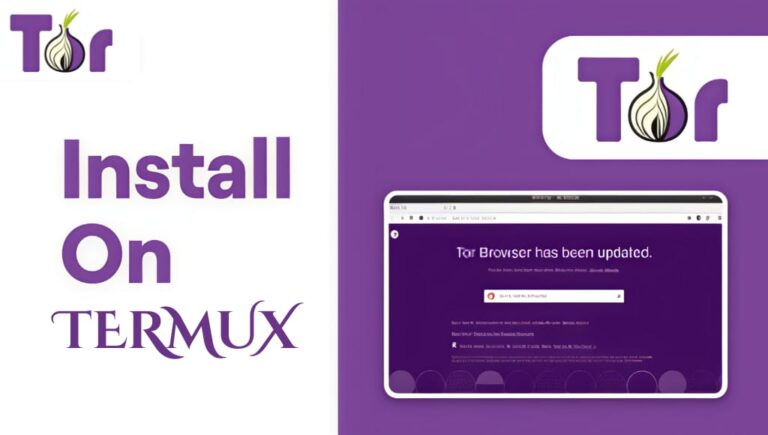 Tor in Termux installation and usage commands