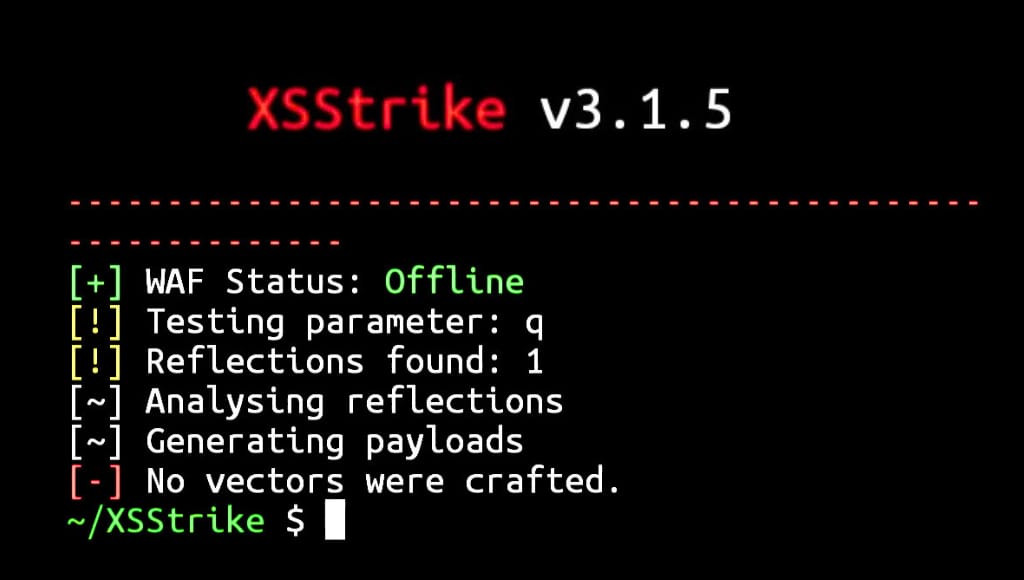 XSStrike in Termux