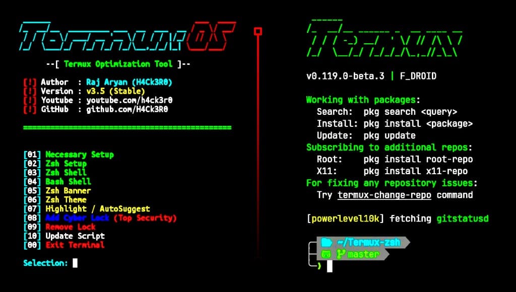 Best Termux Themes Hacker Style Setup & Theme Commands