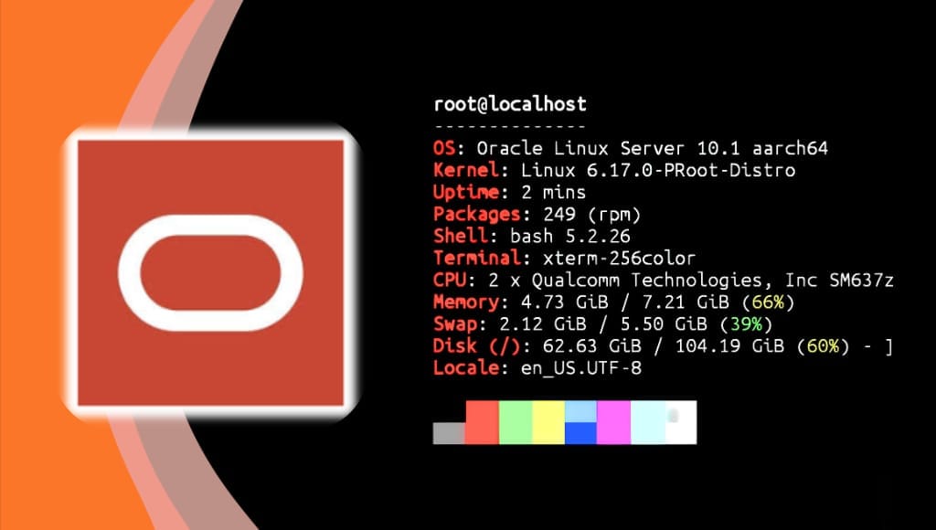 Oracle Linux on Android