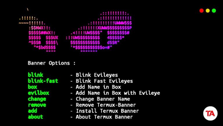 Termux banner create custom Termux Banner commands