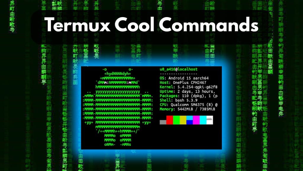 Best termux cool commands