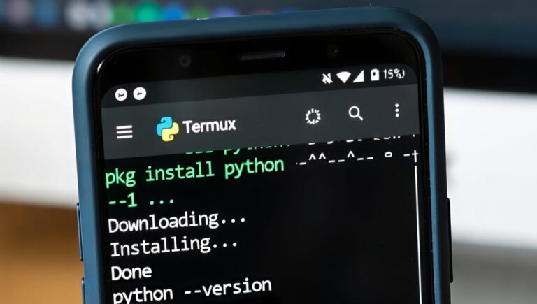 How to install python in Termux