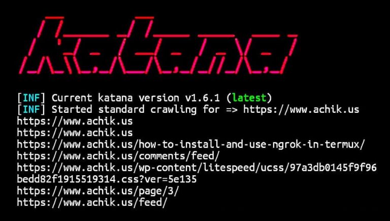 Katana in Termux