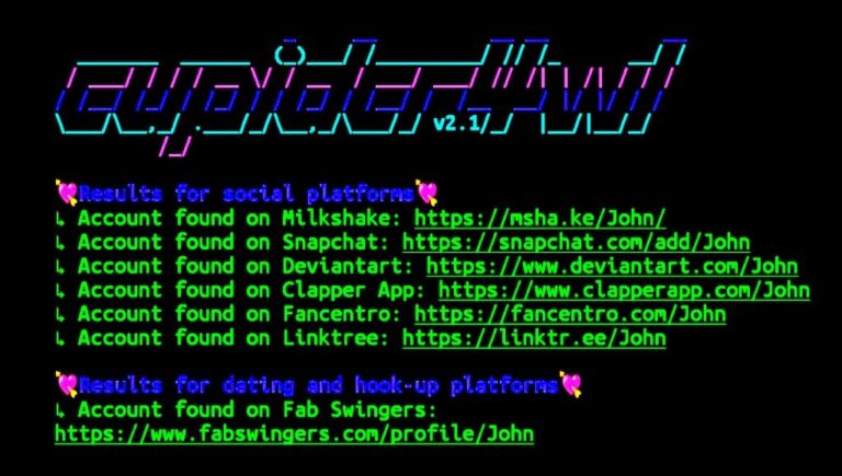 Cupidcr4wl tool in Termux