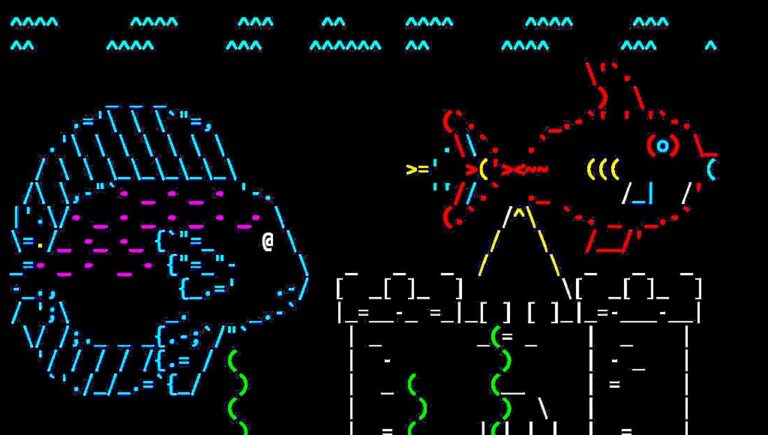 Asciiquarium command in Termux