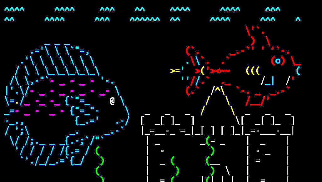 Asciiquarium command in Termux